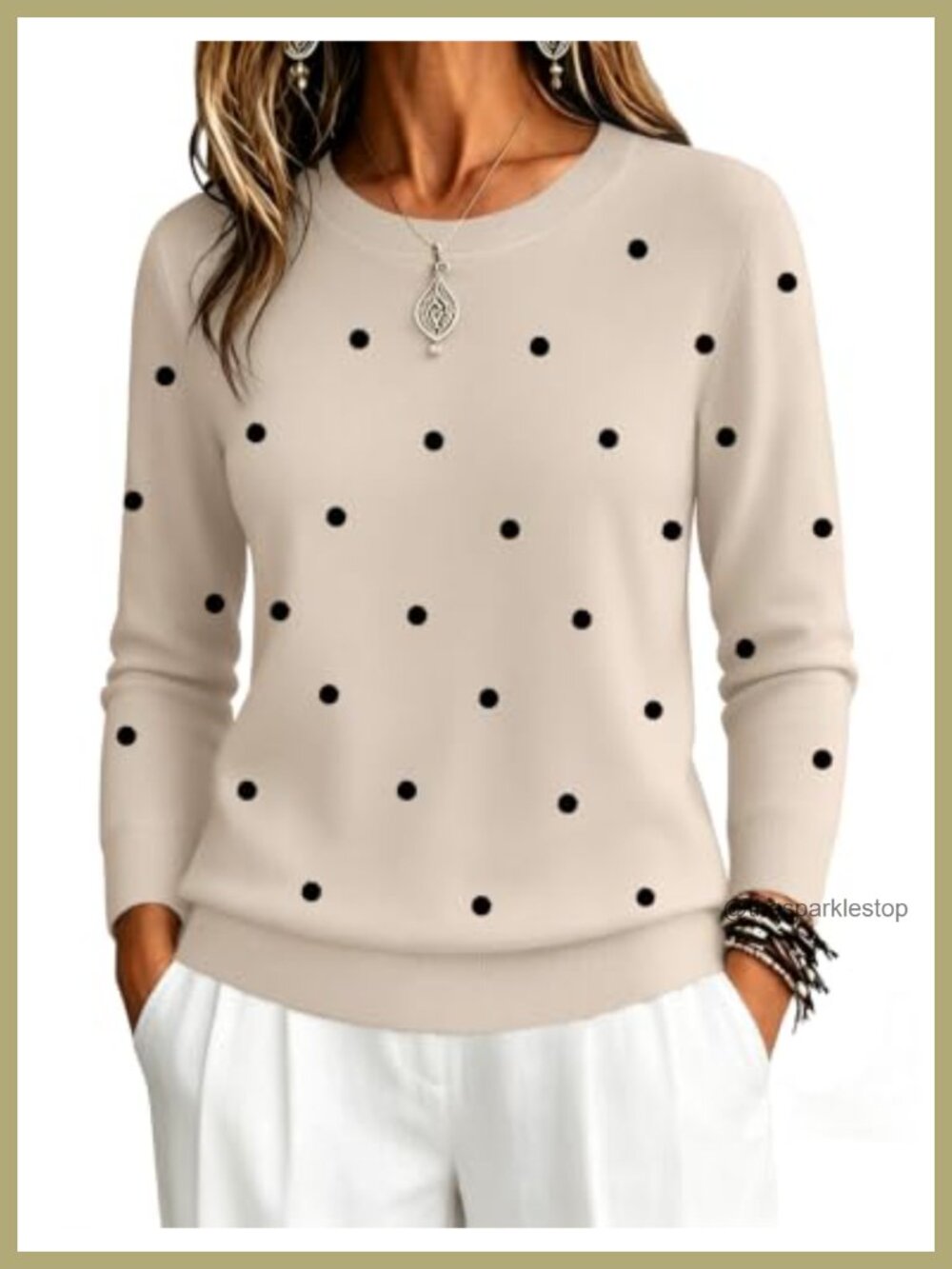 100% Viscose Lightweight Crewneck Pullover Sweater Long Sleeve Classic